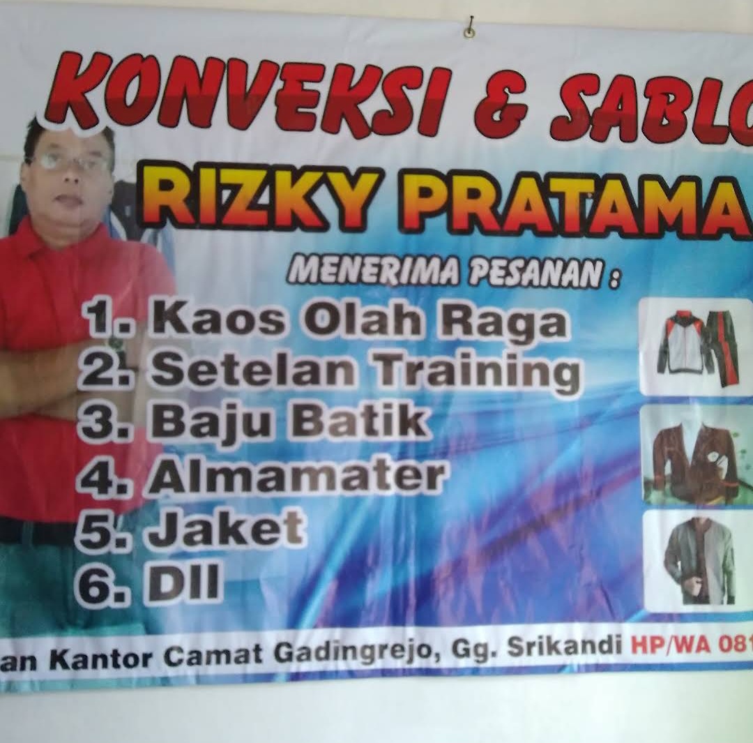 Konveksi dan Sablon Riski Pratama